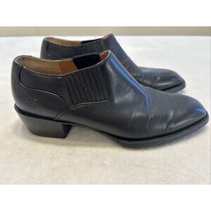 Ariat Boots Women’s Size 8B Black Chelsea Leather Ankle Slip On Western Cowgirl